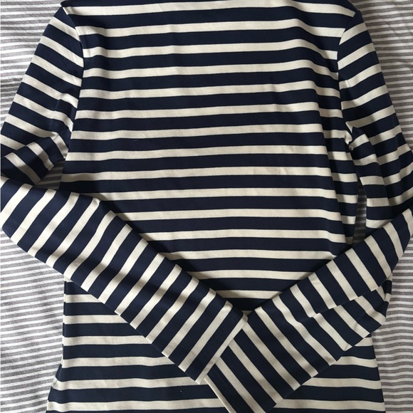 Ralph Lauren Navy and White Striped Top, size small NWOT - Picture 8 of 8